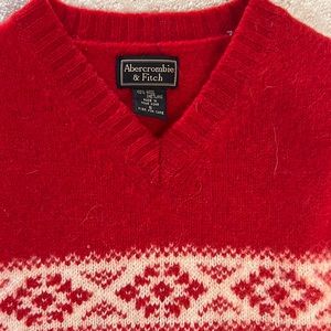 Abercrombie and Fitch vintage wool sweater vest